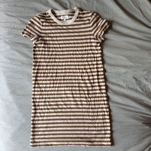 Striped T-Shirt Dress